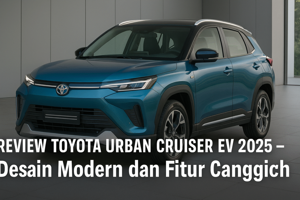 Review Toyota Urban Cruiser EV 2025 – Desain Modern dan Fitur Canggih