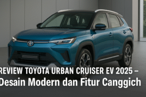 Toyota Urban Cruiser EV 2025, SUV listrik kompak dengan desain modern dan fitur canggih, cocok untuk pasar Indonesia