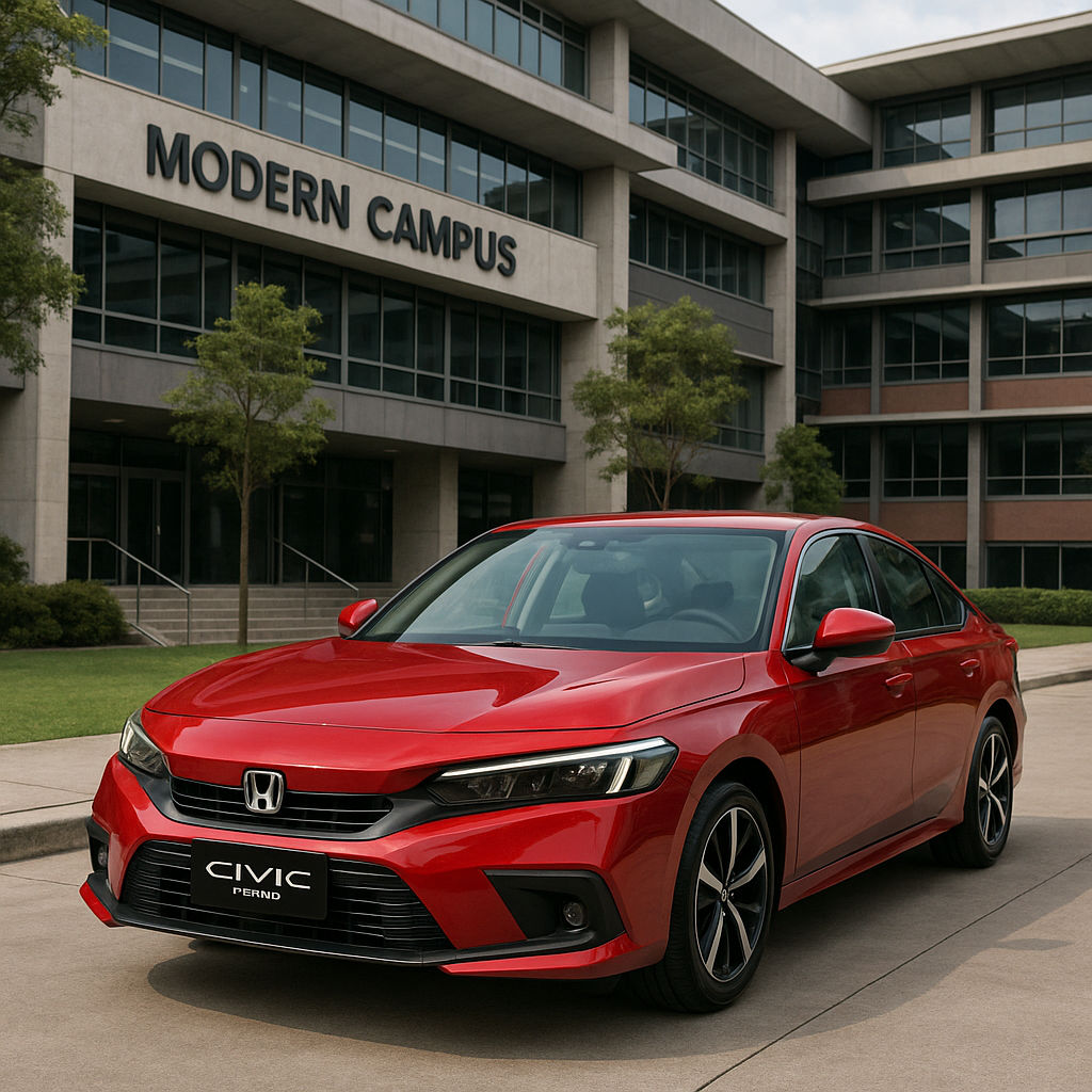 Honda Civic Turbo – Mobil Stylish dan Efisien untuk Mahasiswa Aktif