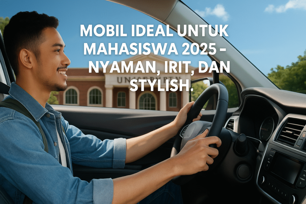 Mobil Ideal untuk Mahasiswa 2025 – Nyaman, Irit, dan Stylis